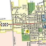 Sanilac County, Michigan - Complete Township Maps Preview 2