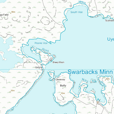 Shetland West Ward 7 (1:10,000) Preview 2