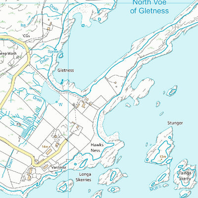 Shetland North Ward 3 (1:10,000) Preview 3