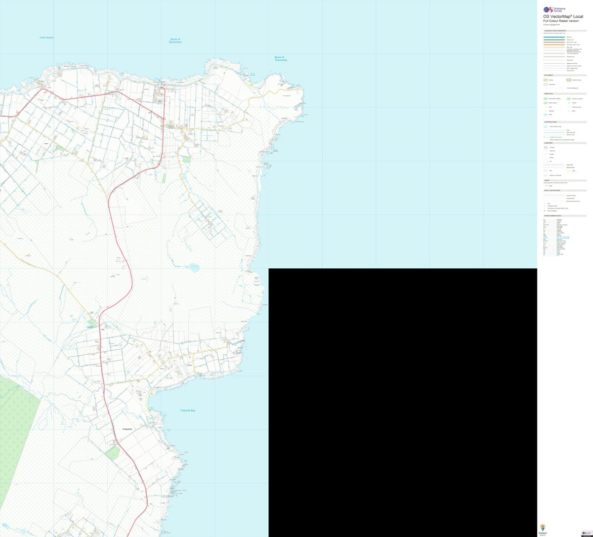 Wick and East Caithness Ward 14 (1:10,000) Map by UK Topographic Maps ...