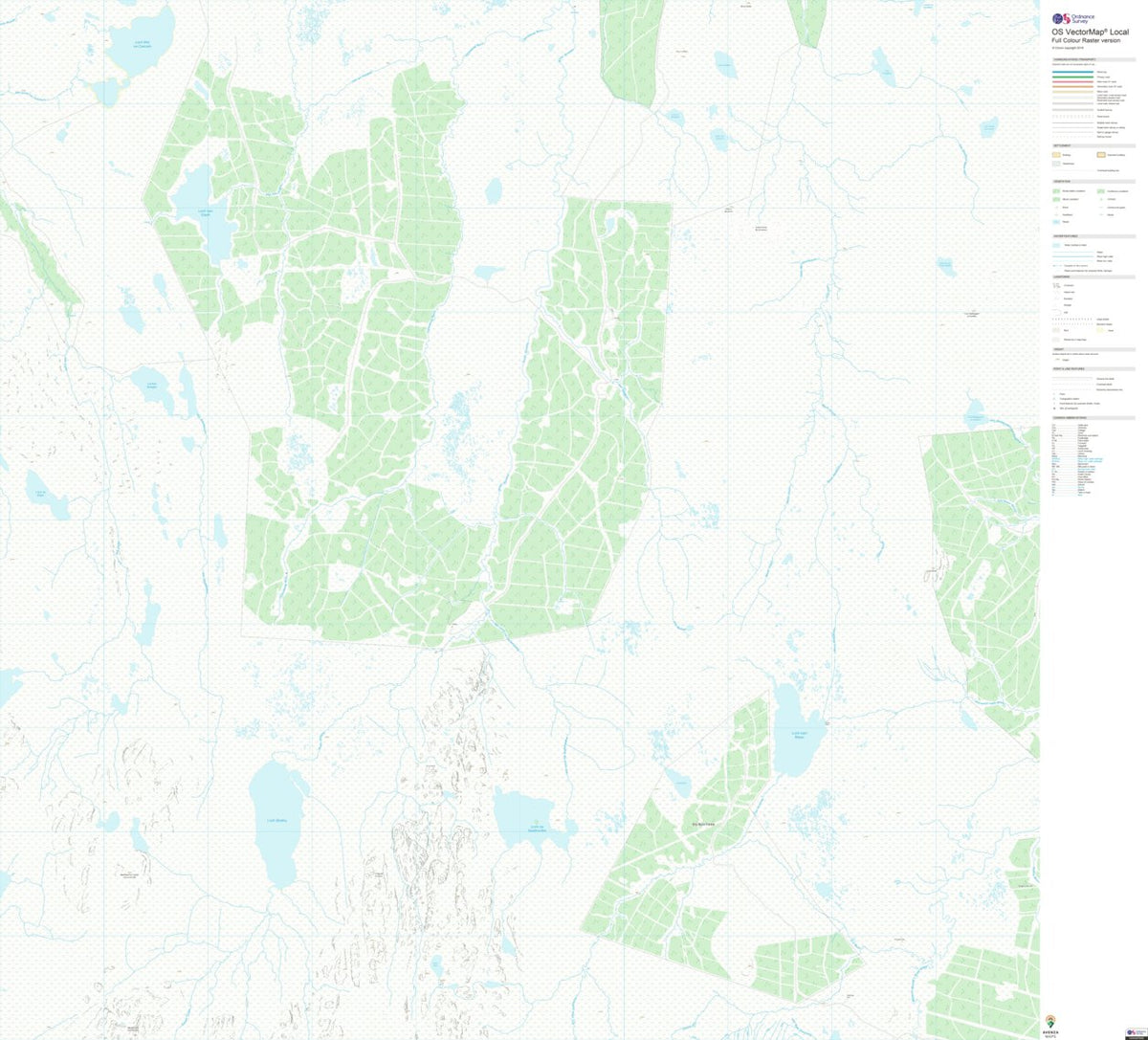 North, West and Central Sutherland Ward 43 (1:10,000) Map by UK ...