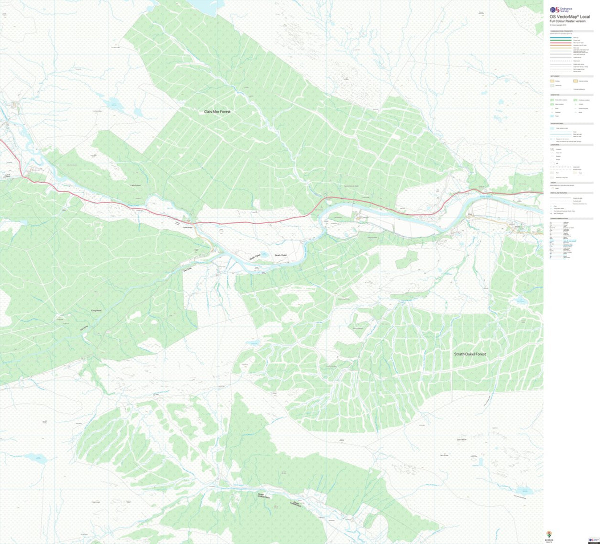 North, West and Central Sutherland Ward 49 (1:10,000) Map by UK ...