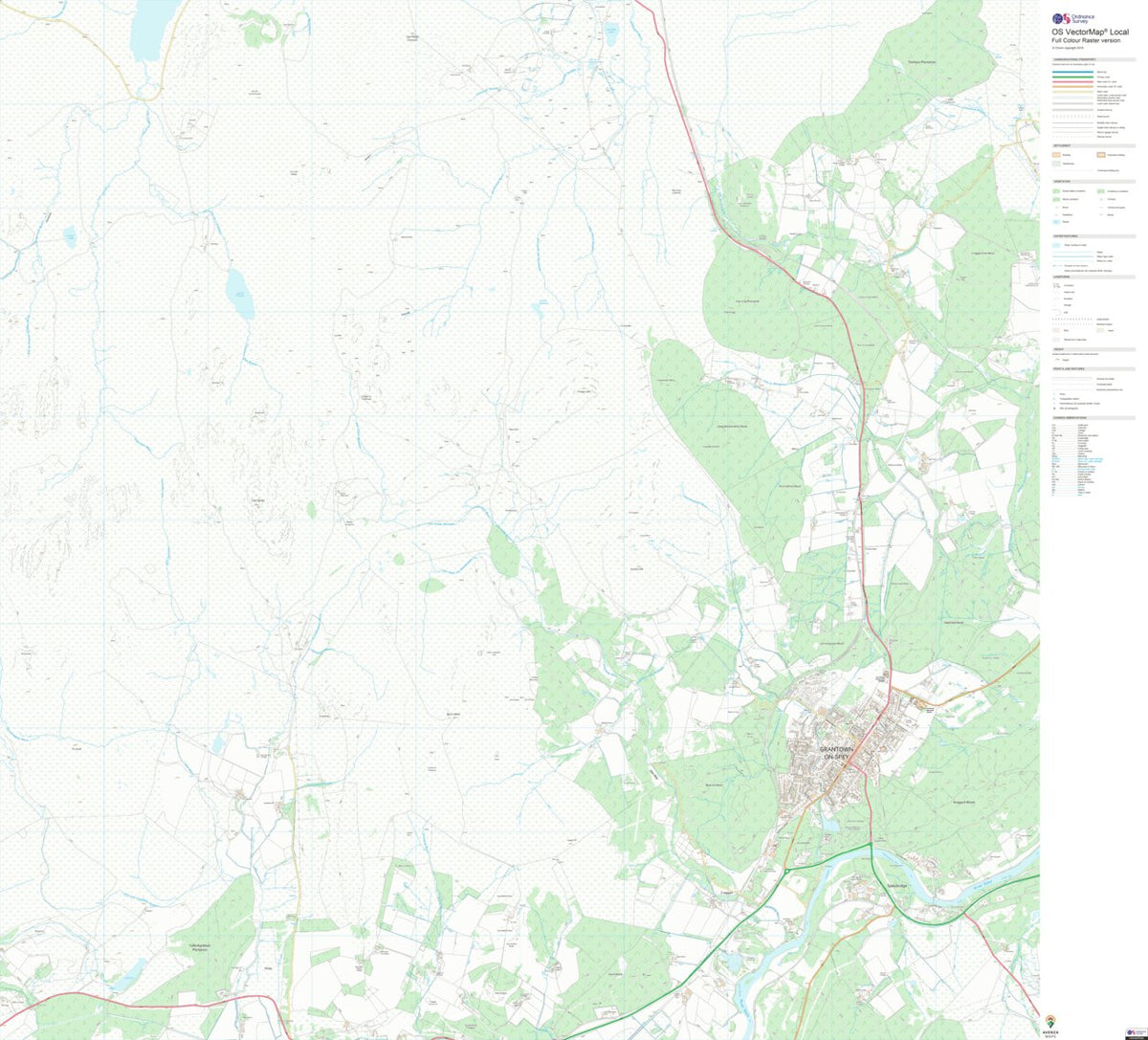 Badenoch and Strathspey Ward 20 (1:10,000) Map by UK Topographic Maps ...