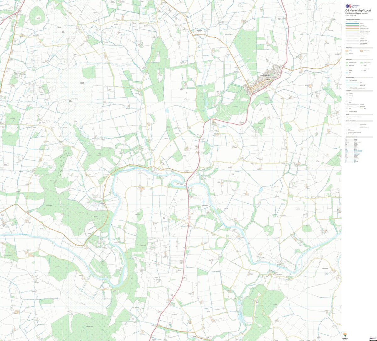 Banff and District Ward 4 (1:10,000) Map by UK Topographic Maps ...