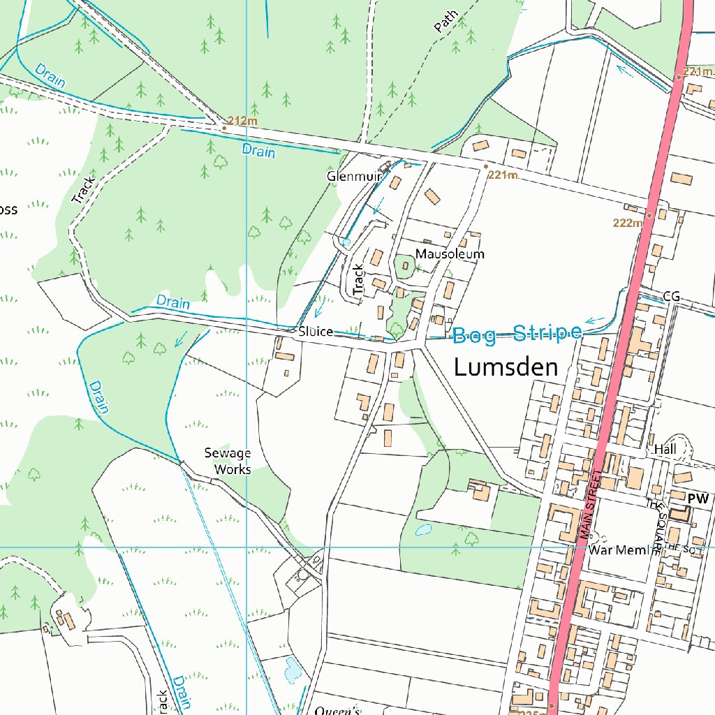 Huntly, Strathbogie and Howe of Alford Ward 3 (1:10,000) Map by UK ...