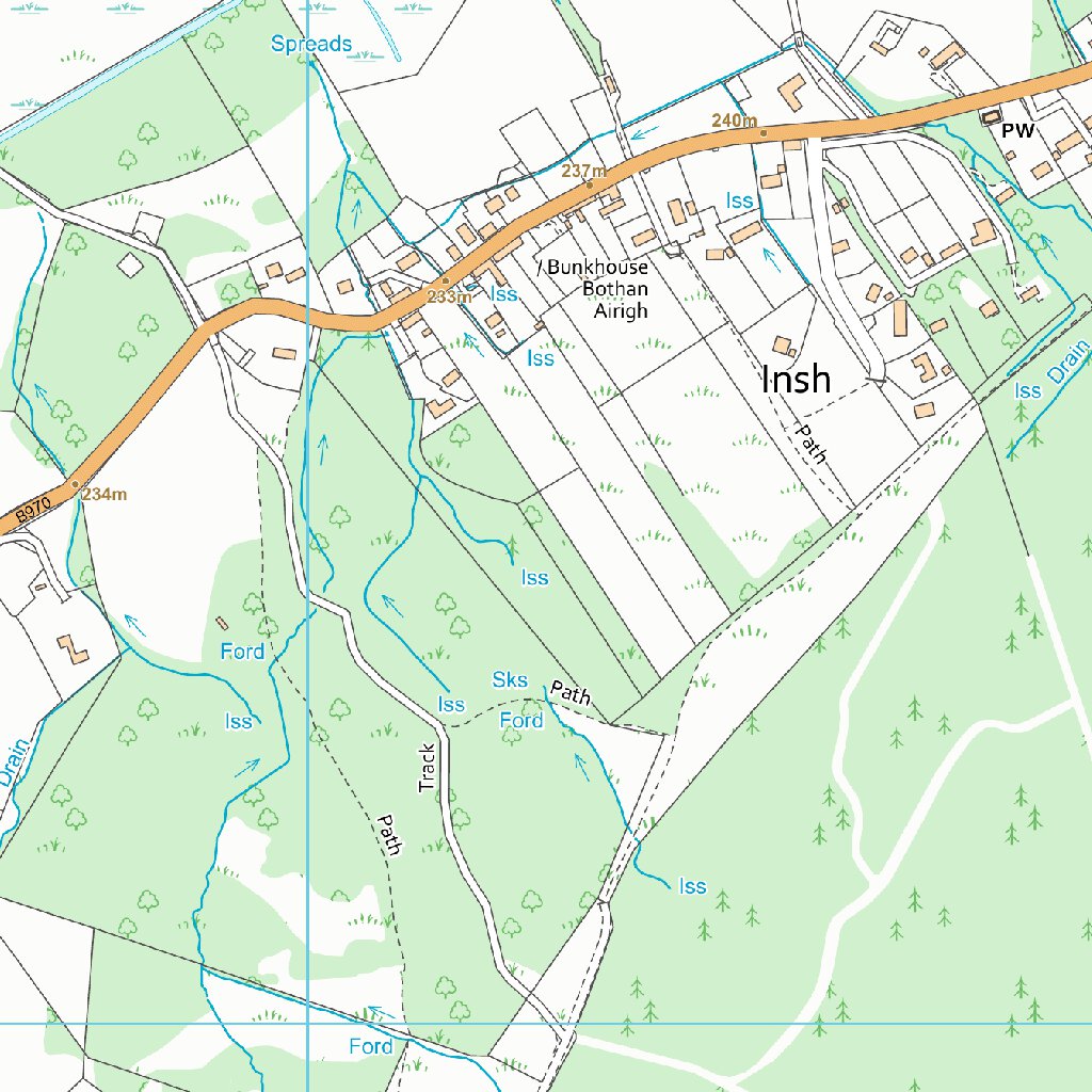 Badenoch and Strathspey Ward 16 (1:10,000) Map by UK Topographic Maps ...