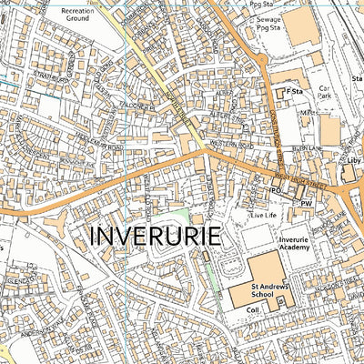 Inverurie and District Ward 1 (1:10,000) Preview 3