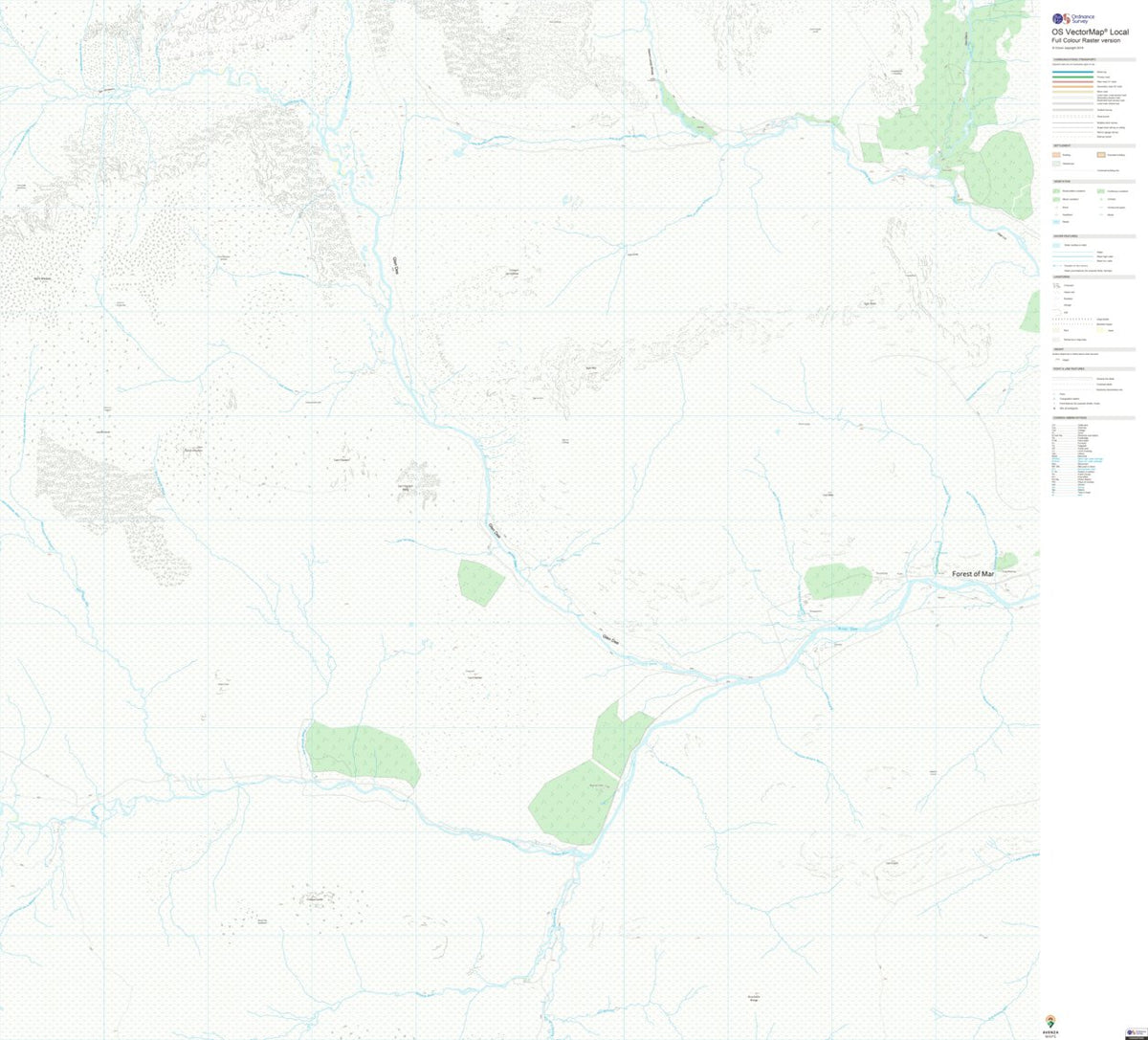 Aboyne, Upper Deeside and Donside Ward 11 (1:10,000) Map by UK ...
