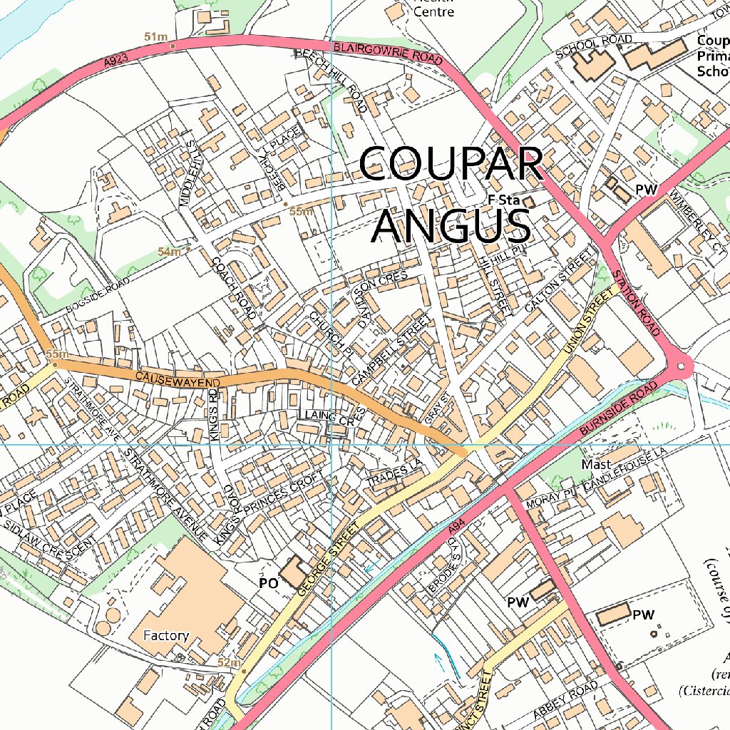 Strathmore Ward 1 (1:10,000) Map by UK Topographic Maps | Avenza Maps