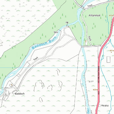 Aboyne, Upper Deeside and Donside Ward 2 (1:10,000) Preview 3