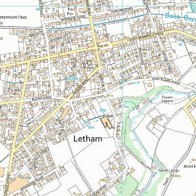 Forfar and District Ward 1 (1:10,000) Preview 3