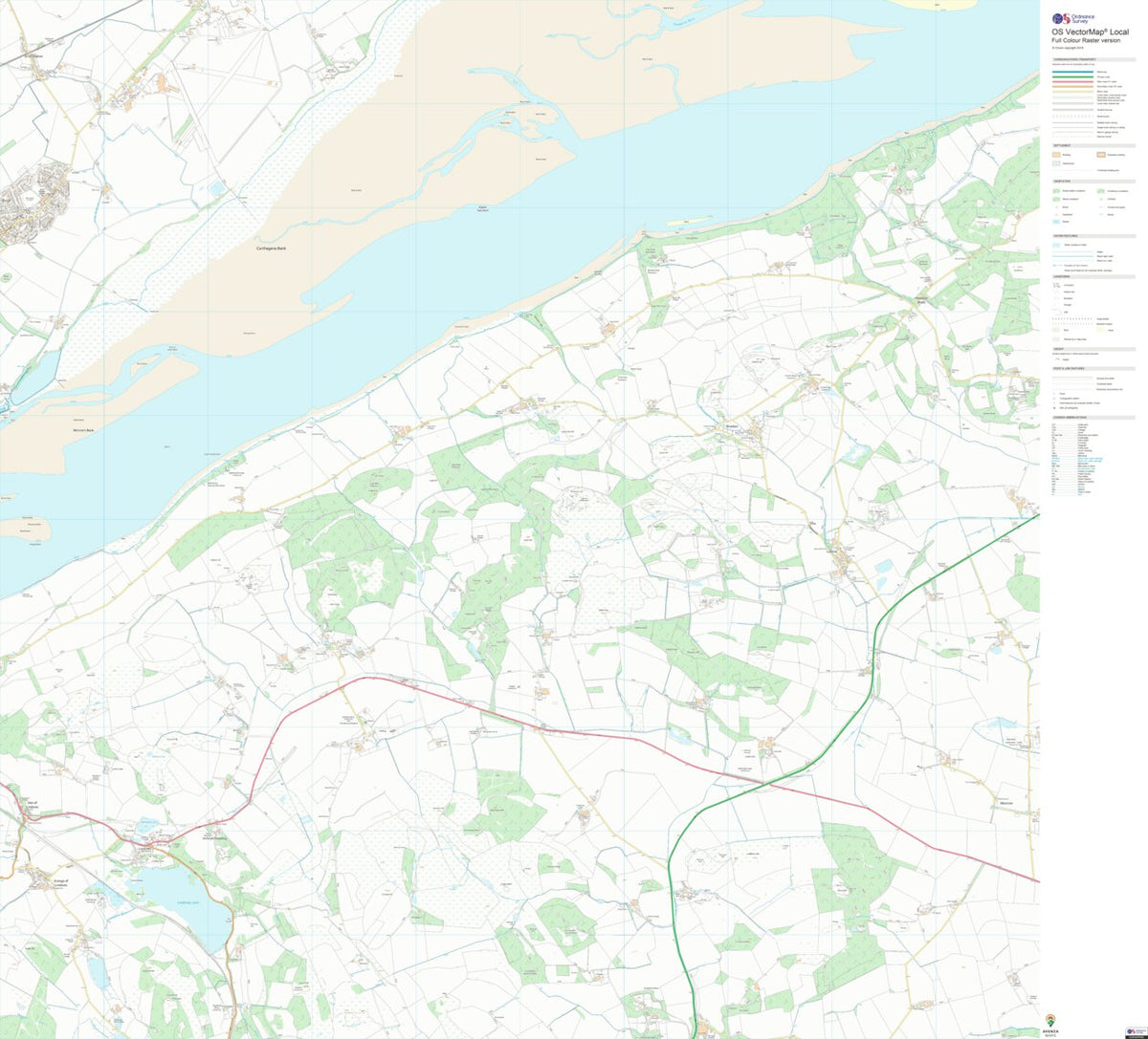 Howe of Fife and Tay Coast Ward 3 (1:10,000) Map by UK Topographic Maps ...