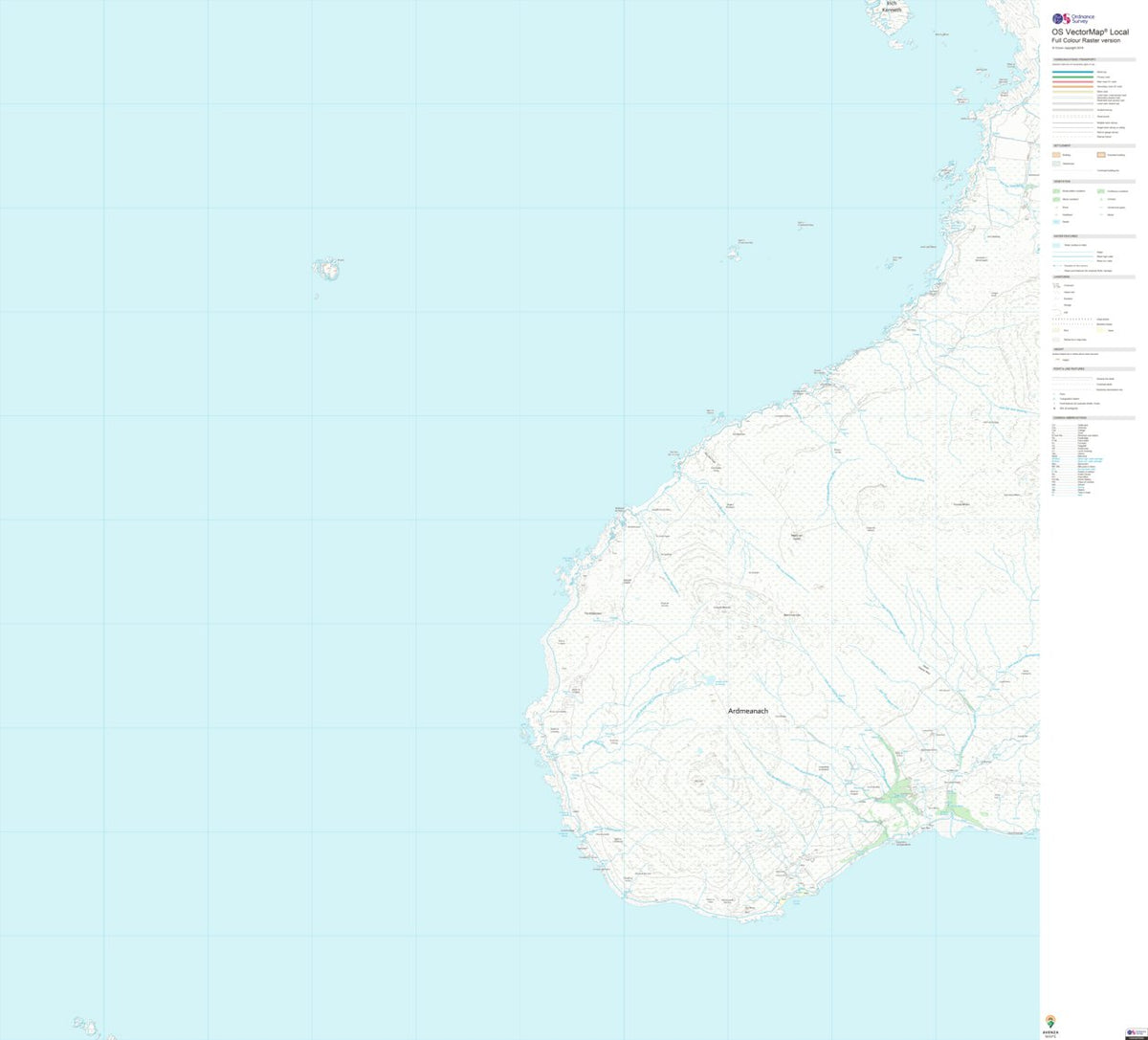 Oban South and the Isles Ward 31 (1:10,000) Map by UK Topographic Maps ...