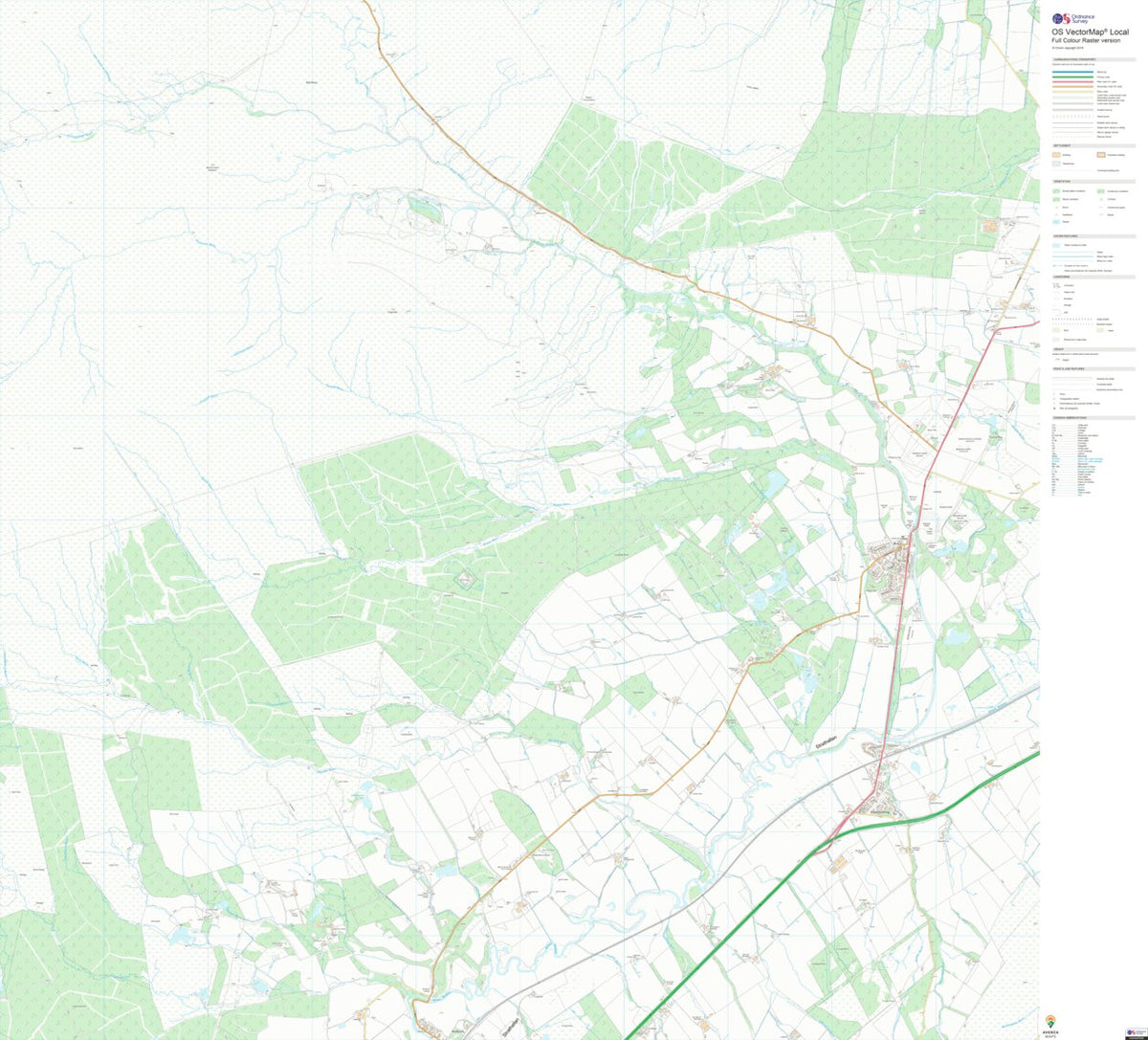 Strathallan Ward 2 (1:10,000) Map by UK Topographic Maps | Avenza Maps