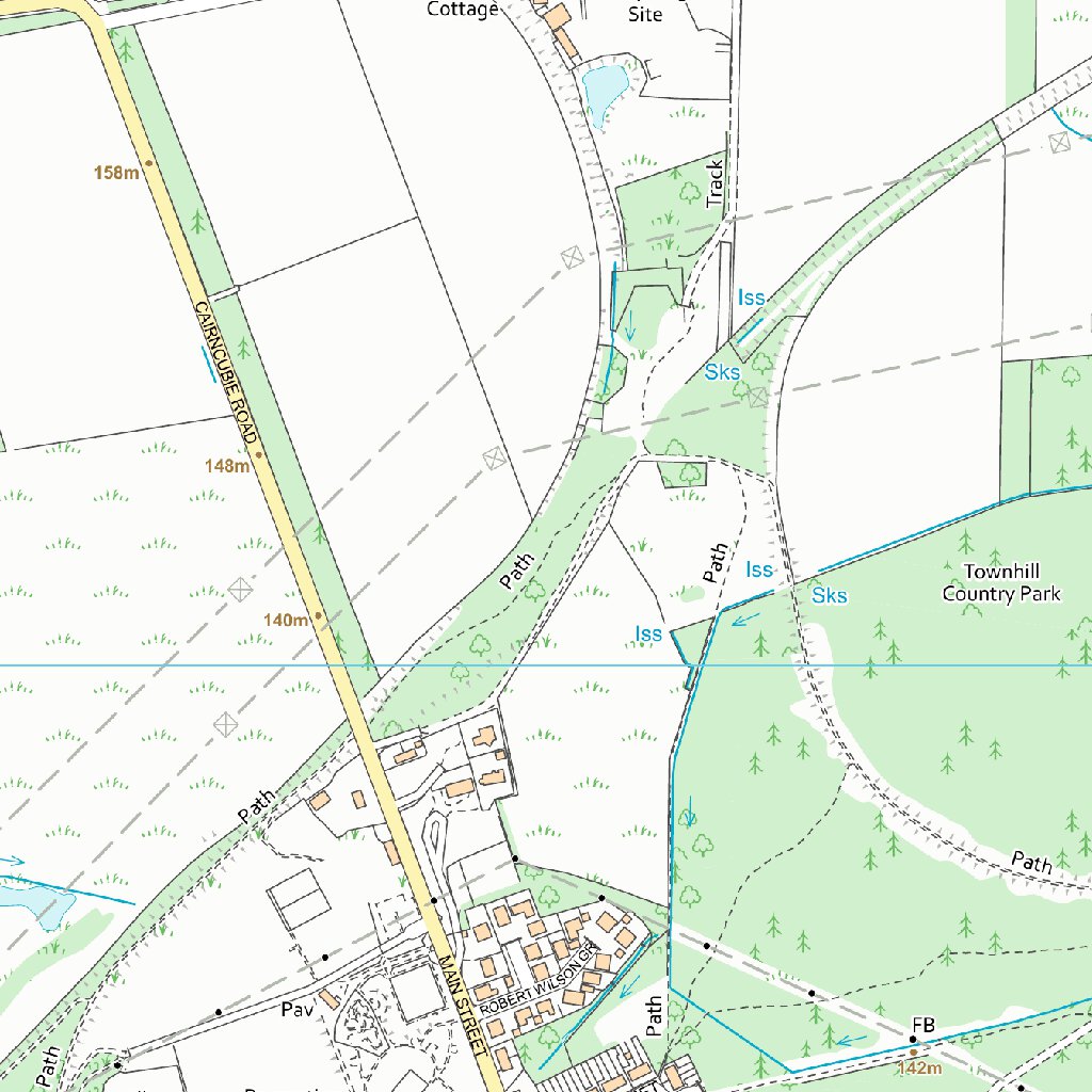 Dunfermline Central Ward 1 (1:10,000) Map by UK Topographic Maps ...