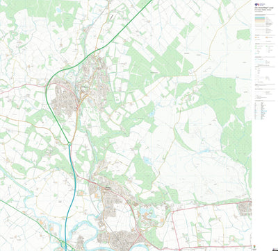 Dunblane and Bridge of Allan Ward 1 (1:10,000) Preview 1