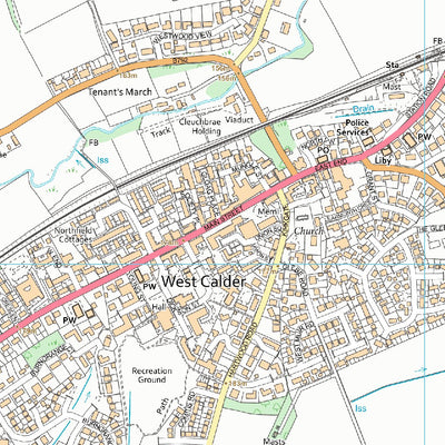 Fauldhouse and the Breich Valley Ward 1 (1:10,000) Preview 3
