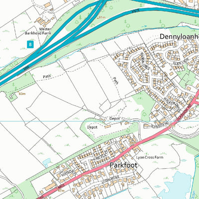 Denny and Banknock Ward 1 (1:10,000) Preview 2