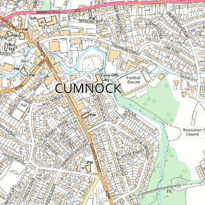 Cumnock and New Cumnock Ward 2 (1:10,000) Preview 3
