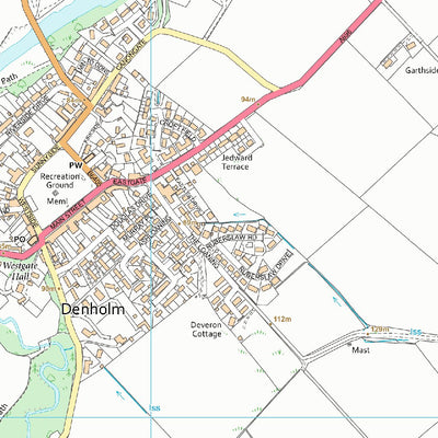 Jedburgh and District Ward 3 (1:10,000) Preview 3