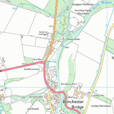 Hawick and Denholm Ward 1 (1:10,000) Preview 3