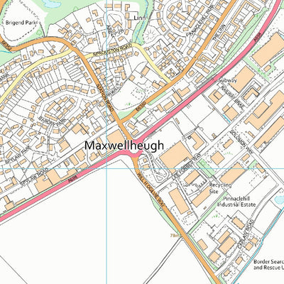 Jedburgh and District Ward 2 (1:10,000) Preview 3