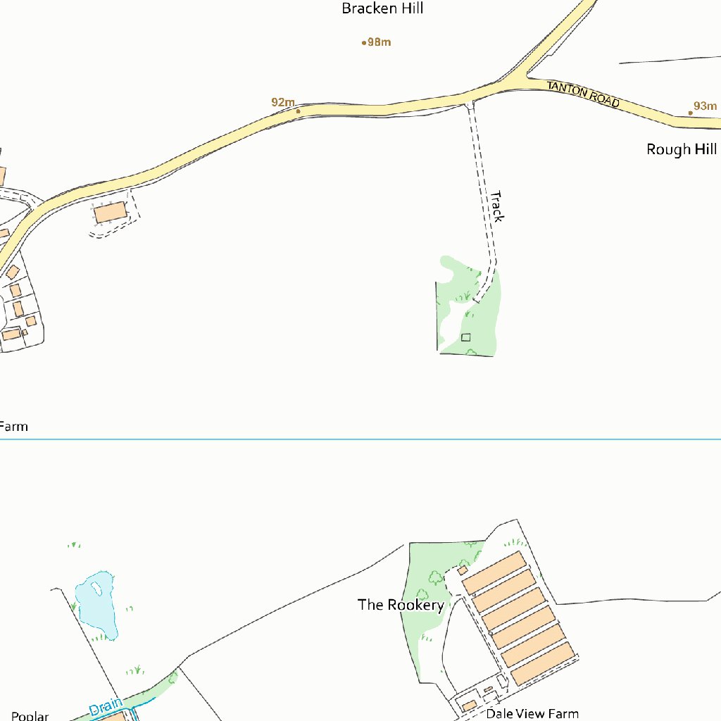 Southern Villages Ward 1 (1:10,000) Map by UK Topographic Maps | Avenza ...
