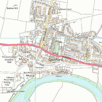 Brinkburn & Faverdale Ward 1 (1:10,000) Preview 3