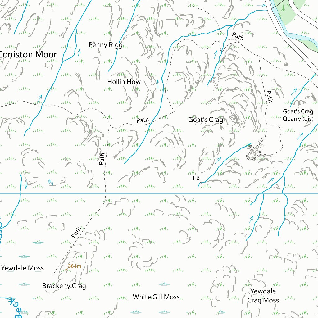Coniston and Hawkshead Ward 2 (1:10,000) Map by UK Topographic Maps ...