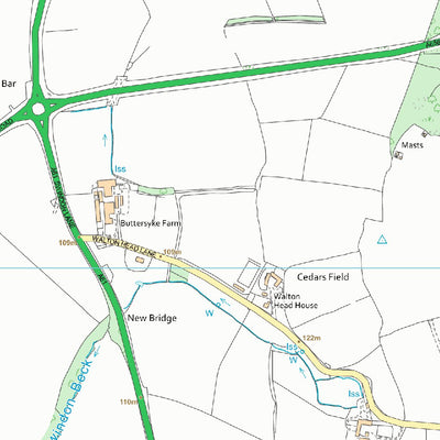 Adel & Wharfedale Ward 1 (1:10,000) Preview 2
