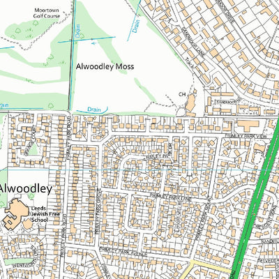 Alwoodley Ward 1 (1:10,000) Preview 2