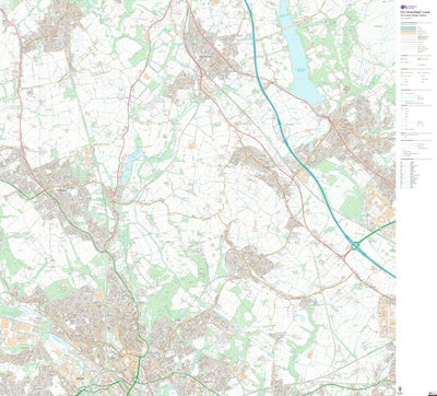 Aspull, New Springs & Whelley Ward 1 (1:10,000) Preview 1
