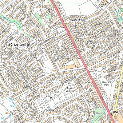 Milnrow & Newhey Ward 1 (1:10,000) Preview 3