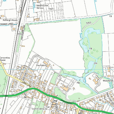 Airedale and Ferry Fryston Ward 1 (1:10,000) Preview 2