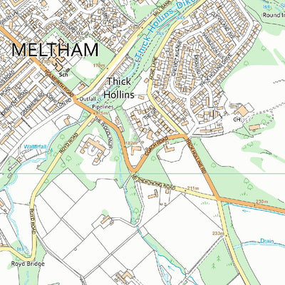 Holme Valley South Ward 1 (1:10,000) Preview 2