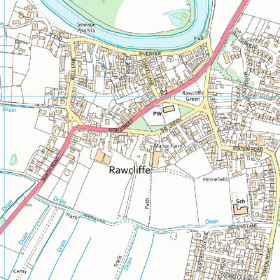 Snaith, Airmyn, Rawcliffe and Marshland Ward 1 (1:10,000) Preview 3