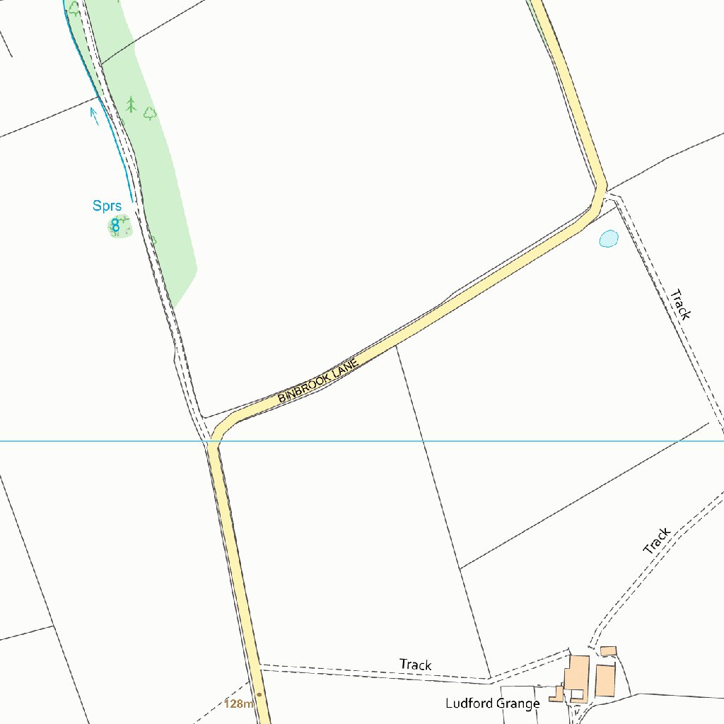 Binbrook Ward 1 (1:10,000) Map by UK Topographic Maps | Avenza Maps