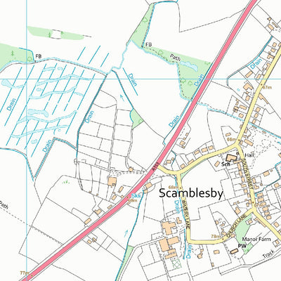 Tetford & Donington Ward 1 (1:10,000) Preview 3