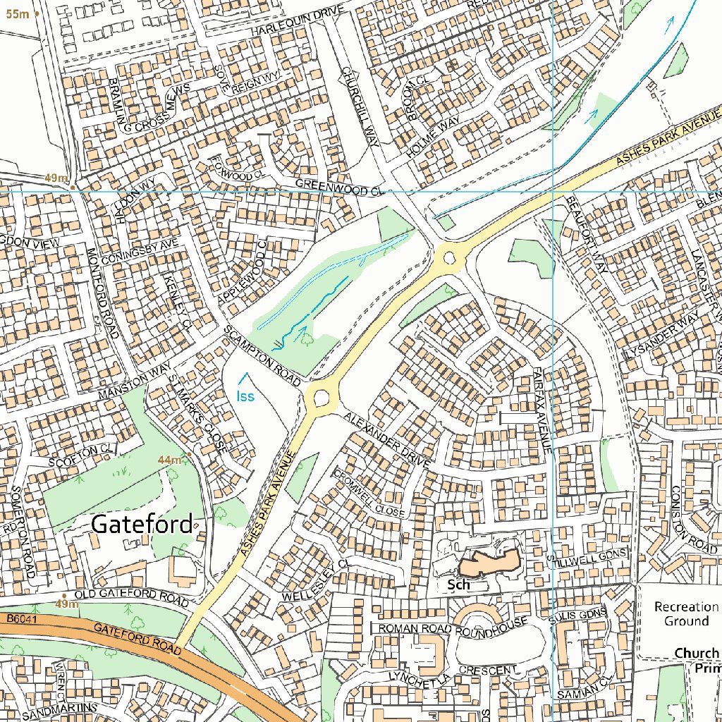 Worksop South Ward 1 (1:10,000) Map by UK Topographic Maps | Avenza Maps