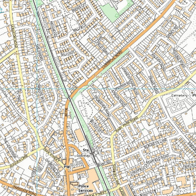 Clatterbridge Ward 1 (1:10,000) Preview 3
