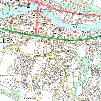 Sir Ddinbych - Denbighshire 8 (1:10,000) Preview 3