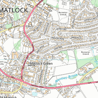 Ashover Ward 1 (1:10,000) Preview 2