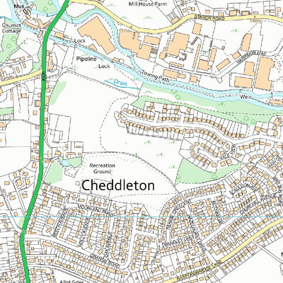 Cheddleton Ward 1 (1:10,000) Preview 3