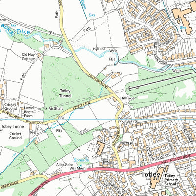 Barlow & Holmesfield Ward 1 (1:10,000) Preview 2