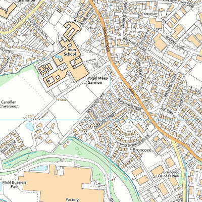 Sir Ddinbych - Denbighshire 3 (1:10,000) Preview 3