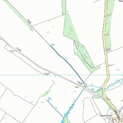 Croxton Kerrial Ward 1 (1:10,000) Preview 2
