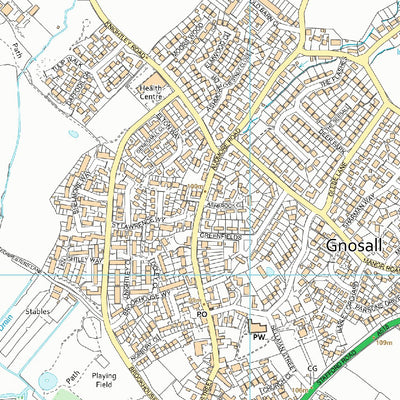 Gnosall & Woodseaves Ward 1 (1:10,000) Preview 3