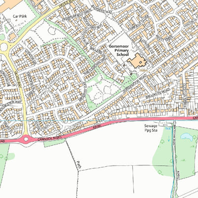 Norton Canes Ward 1 (1:10,000) Preview 2