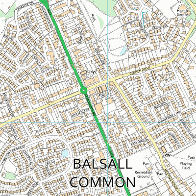 Bickenhill Ward 1 (1:10,000) Preview 3