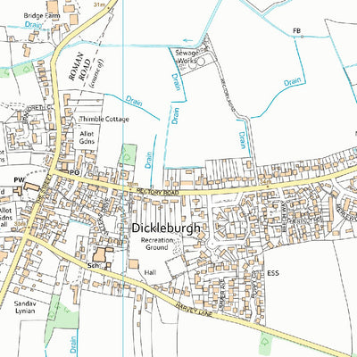 Beck Vale, Dickleburgh & Scole Ward 1 (1:10,000) Preview 3